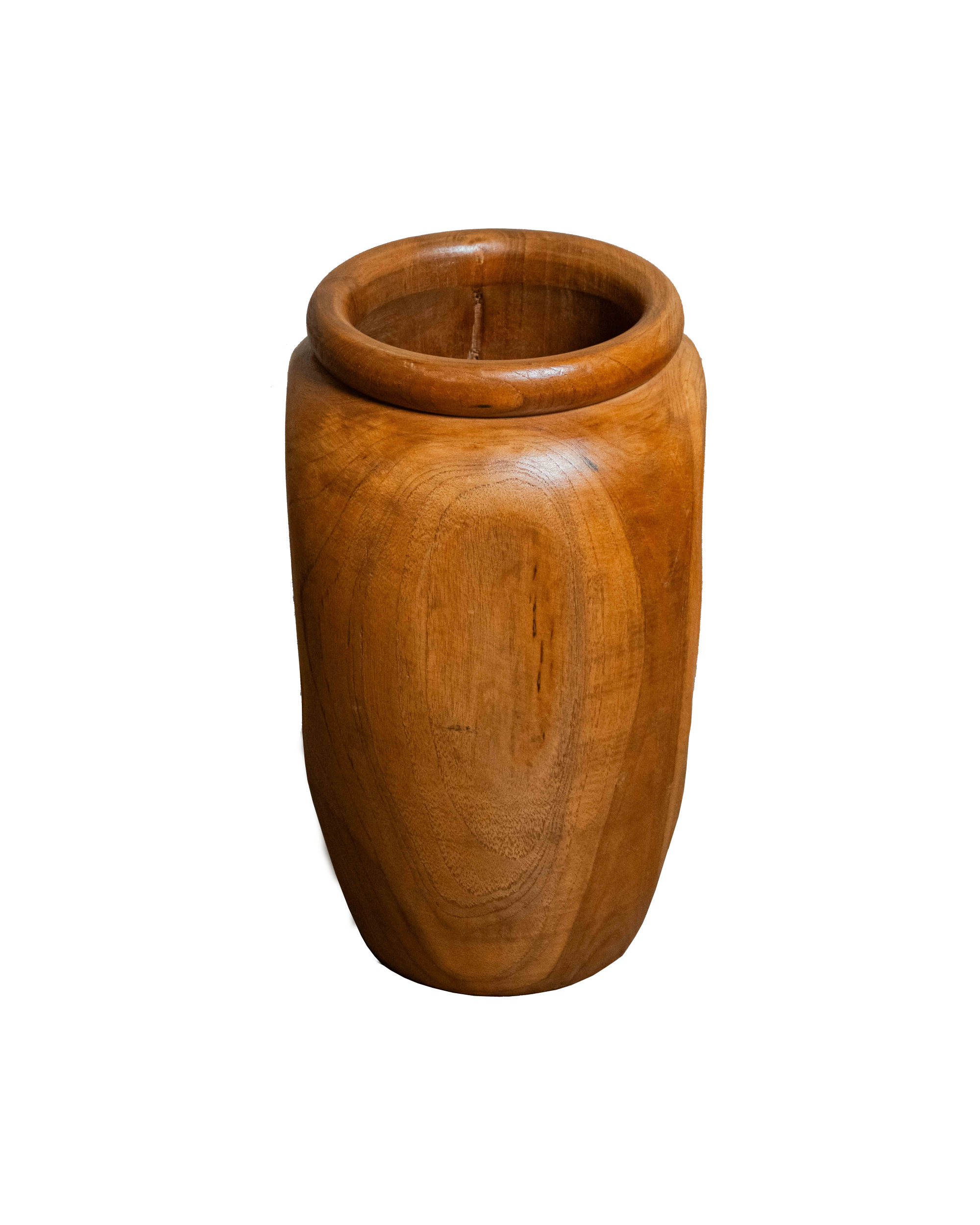 Teak Root Tower Vase